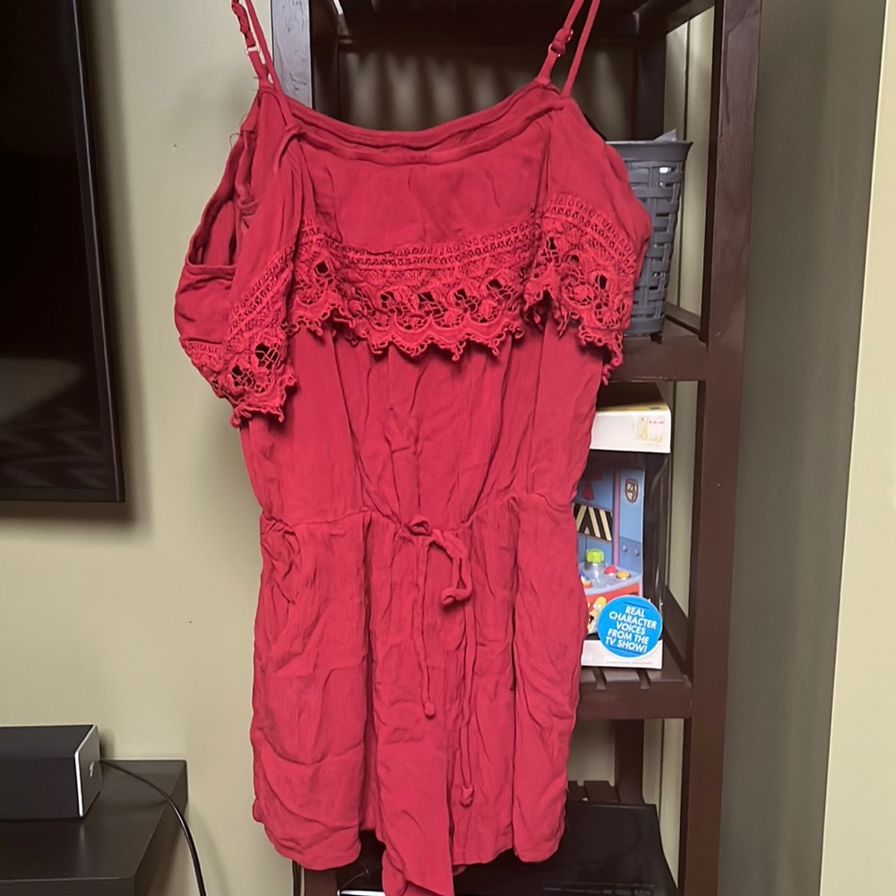 Maurice’s size small cold shoulder romper very gently worn!